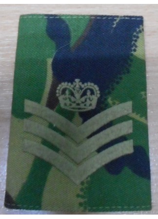 Погоны, Англия, Штаб Сержант / Staff/Colour Sergeant, DPM, б/у